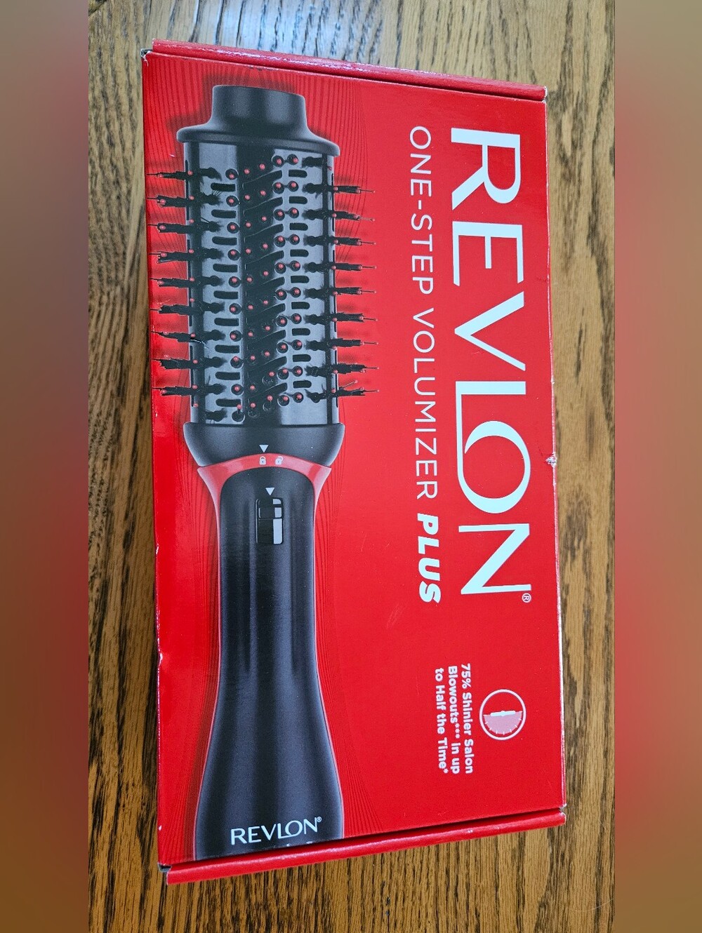 Revlon One-Step Volumizer Plus Hair Brush - Black and Red